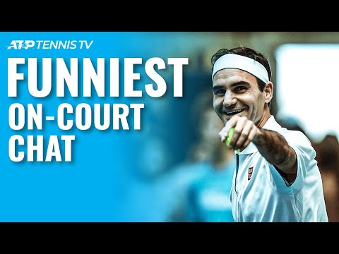 Funny & Weird On-Court Tennis Chat Moments 😂